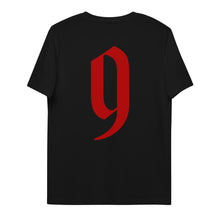 Charger l'image dans la galerie, RED NINE Back T-shirt unisexe en coton biologique