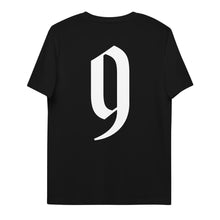 Charger l'image dans la galerie, White NINE Back T-shirt unisexe en coton biologique