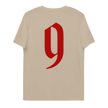 Charger l'image dans la galerie, RED NINE Back T-shirt unisexe en coton biologique