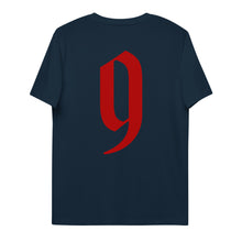 Charger l'image dans la galerie, RED NINE Back T-shirt unisexe en coton biologique