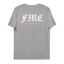 Charger l'image dans la galerie, FIRE BACK T-shirt unisexe en coton biologique