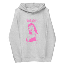 Charger l'image dans la galerie, BAD GIRL Sweat à capuche ajusté écologique pour femme