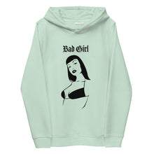 Charger l'image dans la galerie, BAD GIRL II Sweat à capuche ajusté écologique pour femme