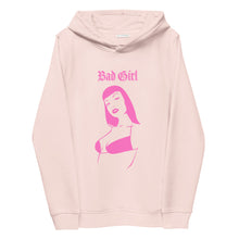 Charger l'image dans la galerie, BAD GIRL Sweat à capuche ajusté écologique pour femme