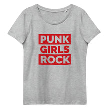 Charger l'image dans la galerie, PUNK ROCK GIRLS T-shirt moulant écologique femme