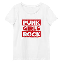 Charger l'image dans la galerie, PUNK ROCK GIRLS T-shirt moulant écologique femme