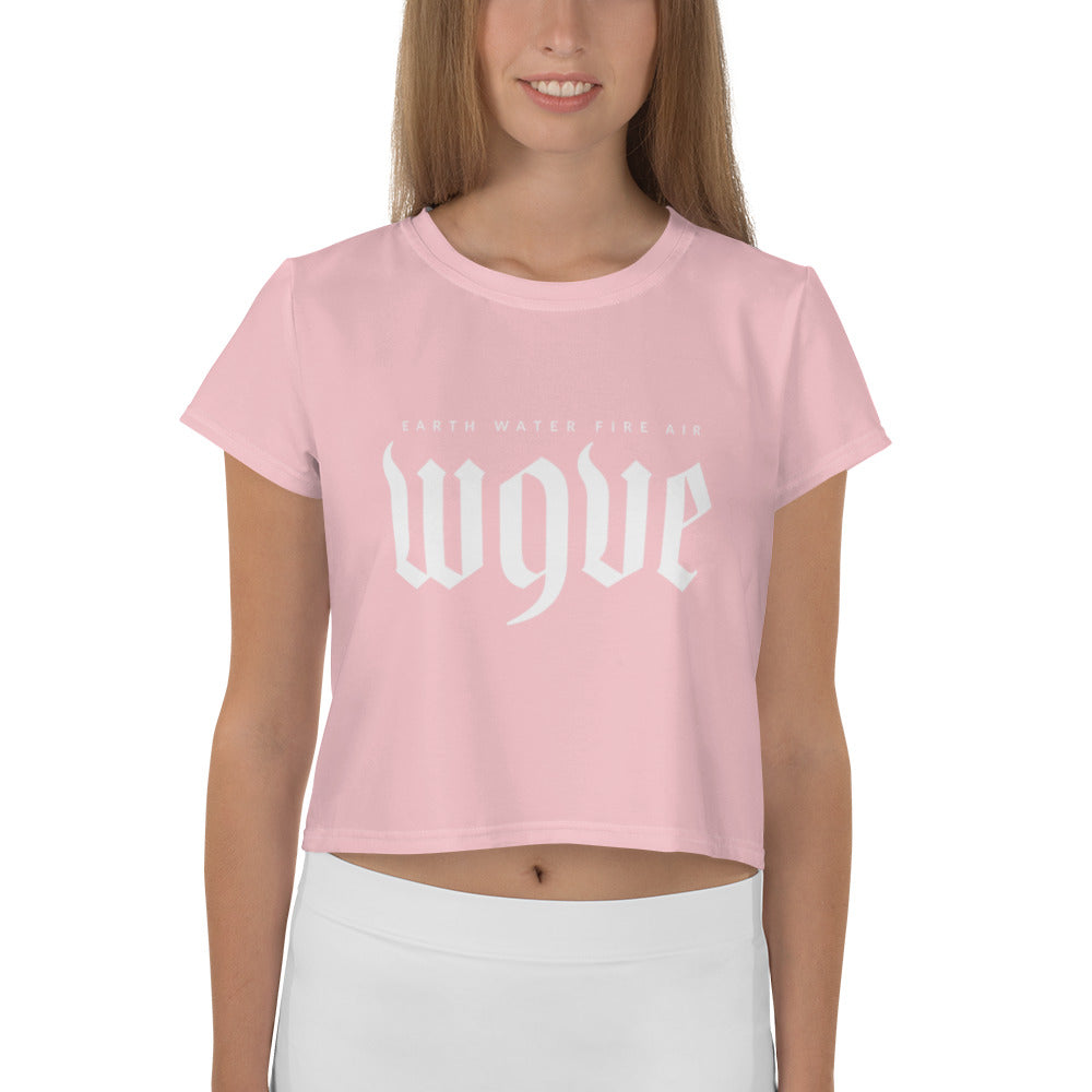 W9VE CALIFORNIA T-shirt Crop-Top