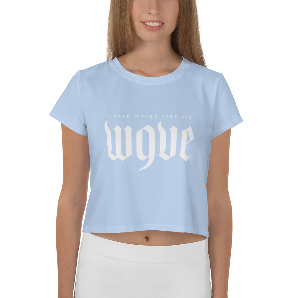 W9VE CALIFORNIA T-shirt Crop-Top