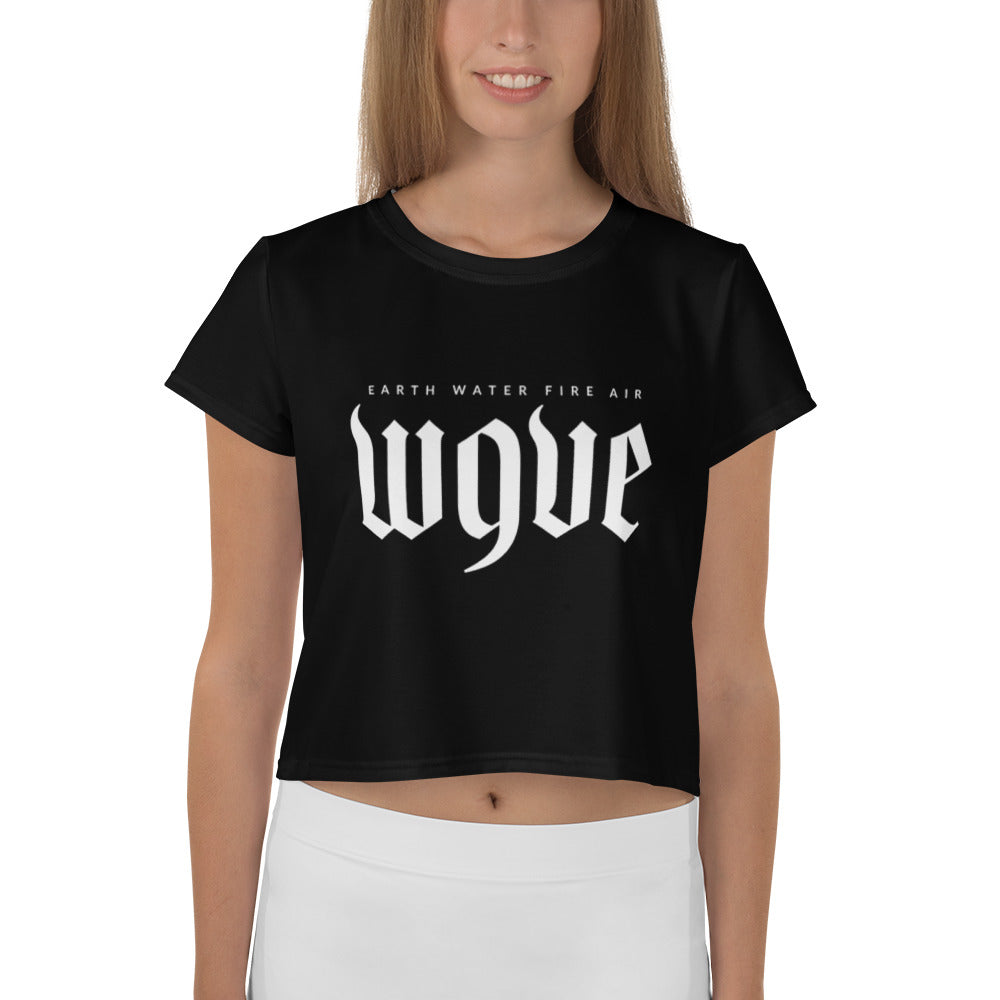 W9VE CALIFORNIA T-shirt Crop-Top