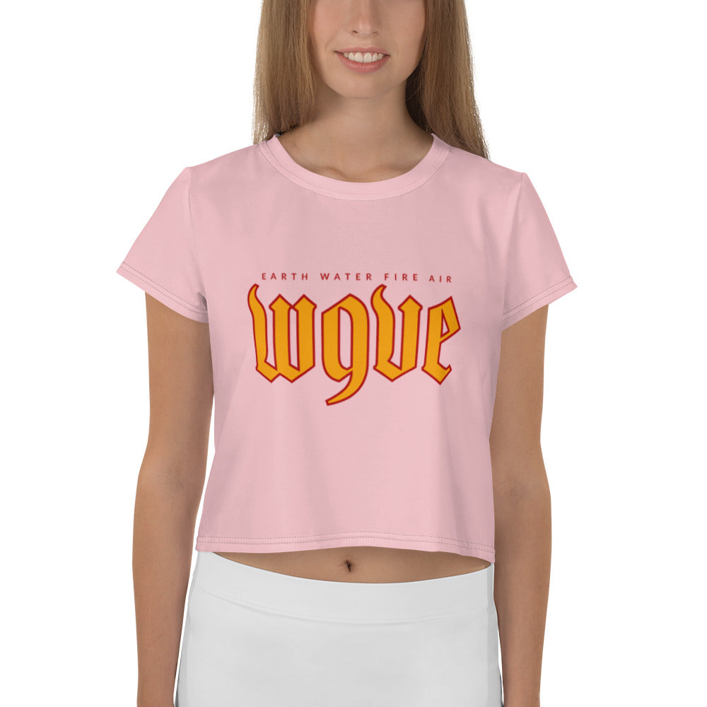 W9VE CALIFORNIA T-shirt Crop-Top