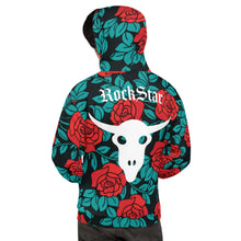 Charger l&#39;image dans la galerie, ROCKSTAR ROSES Sweat à Capuche Unisexe
