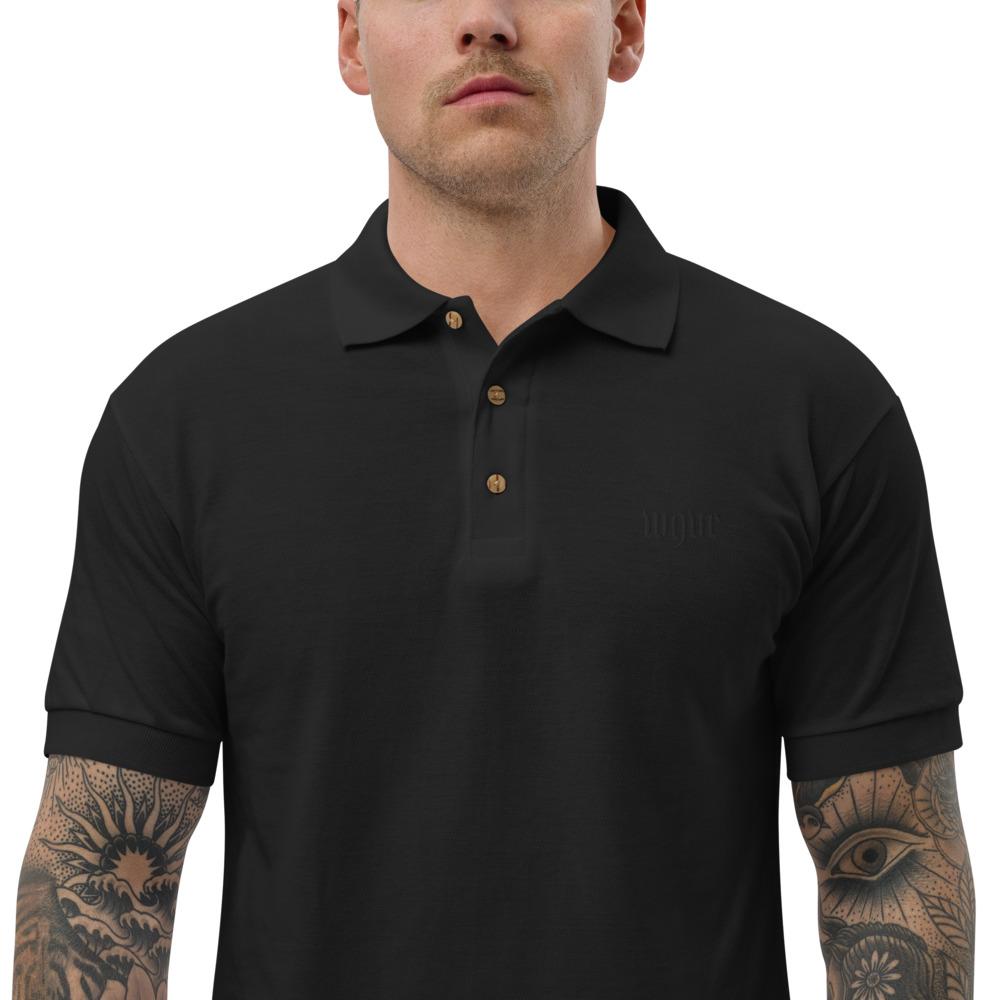 W9VE Black Polo Brodé