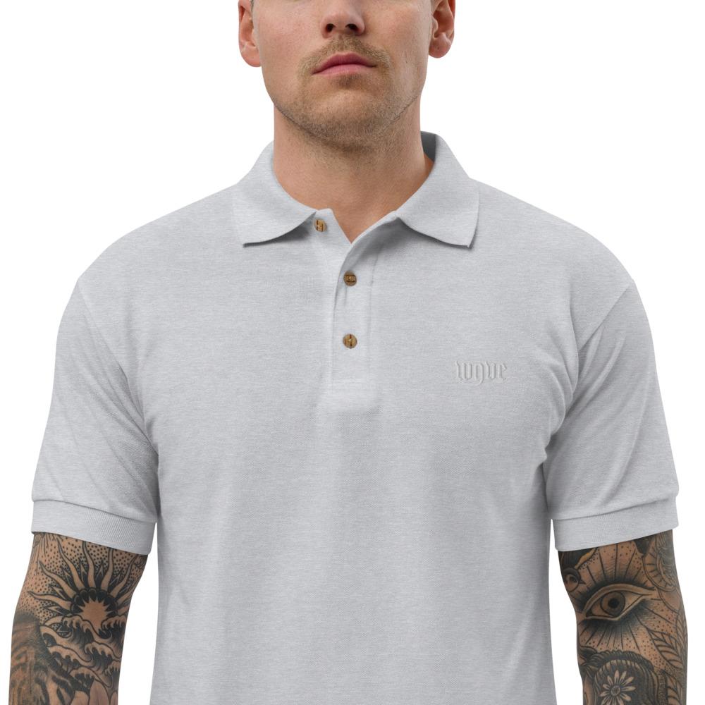 W9VE White Polo Brodé