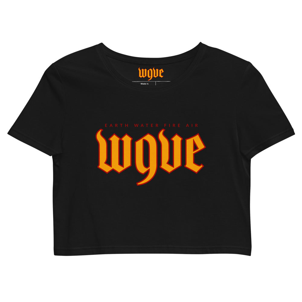 W9VE CROP T-shirt bio