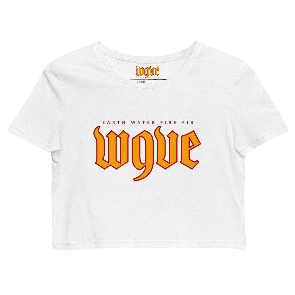 W9VE CROP T-shirt bio