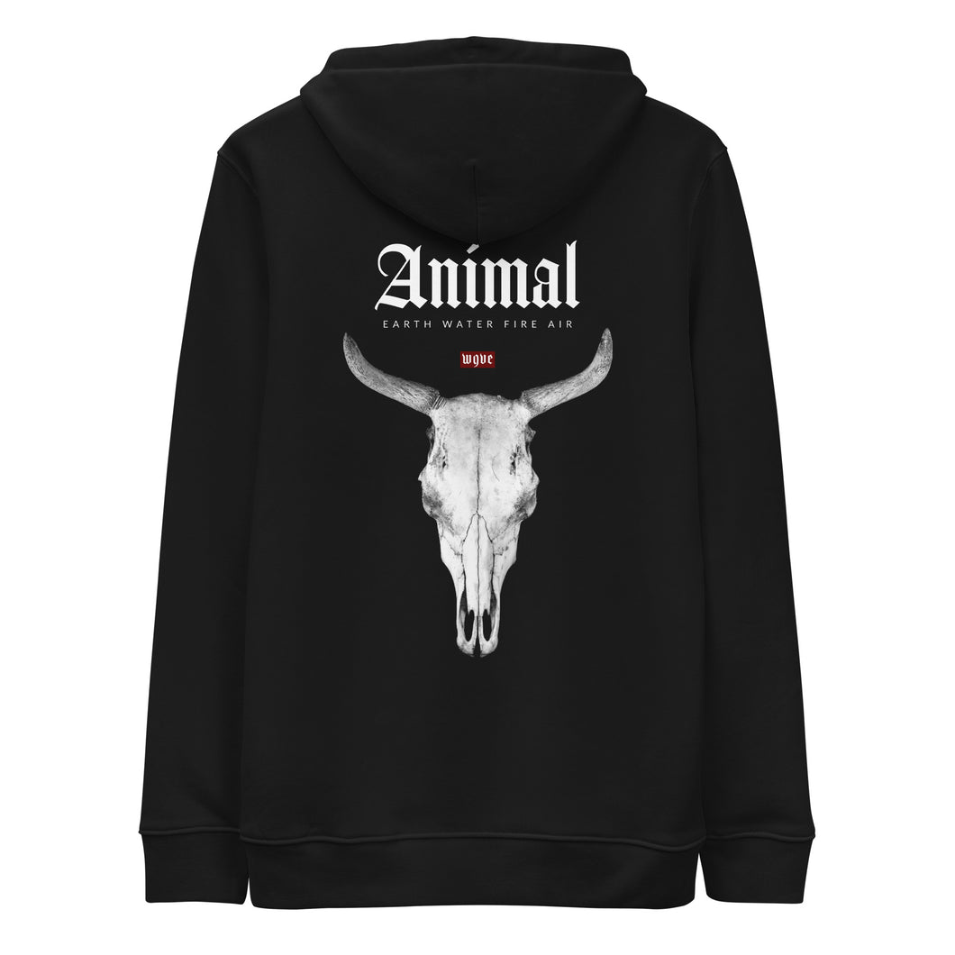 ANIMAL X Sweat à capuche écologique unisexe