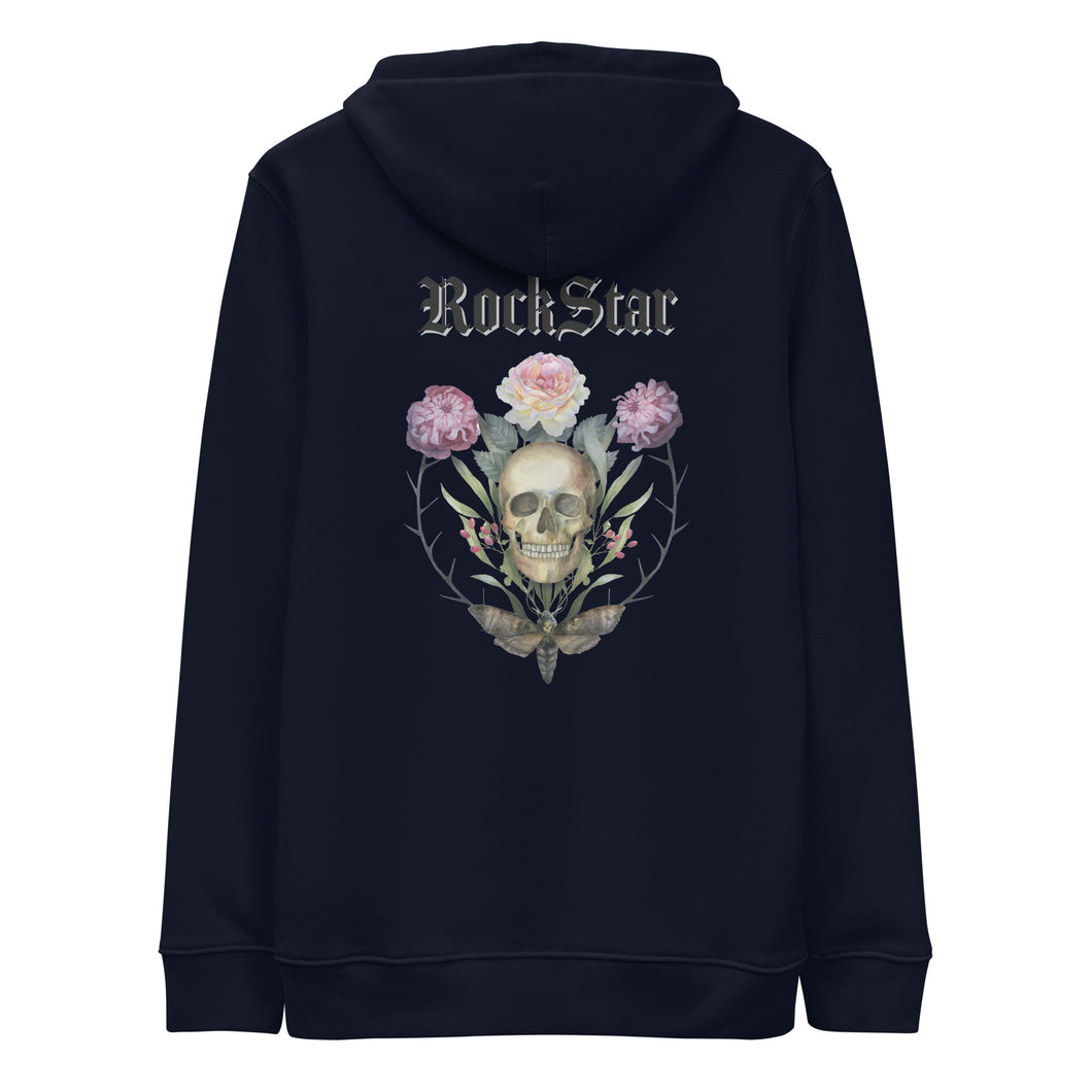 ROCKSTAR SKULL Sweat écologique basique unisexe