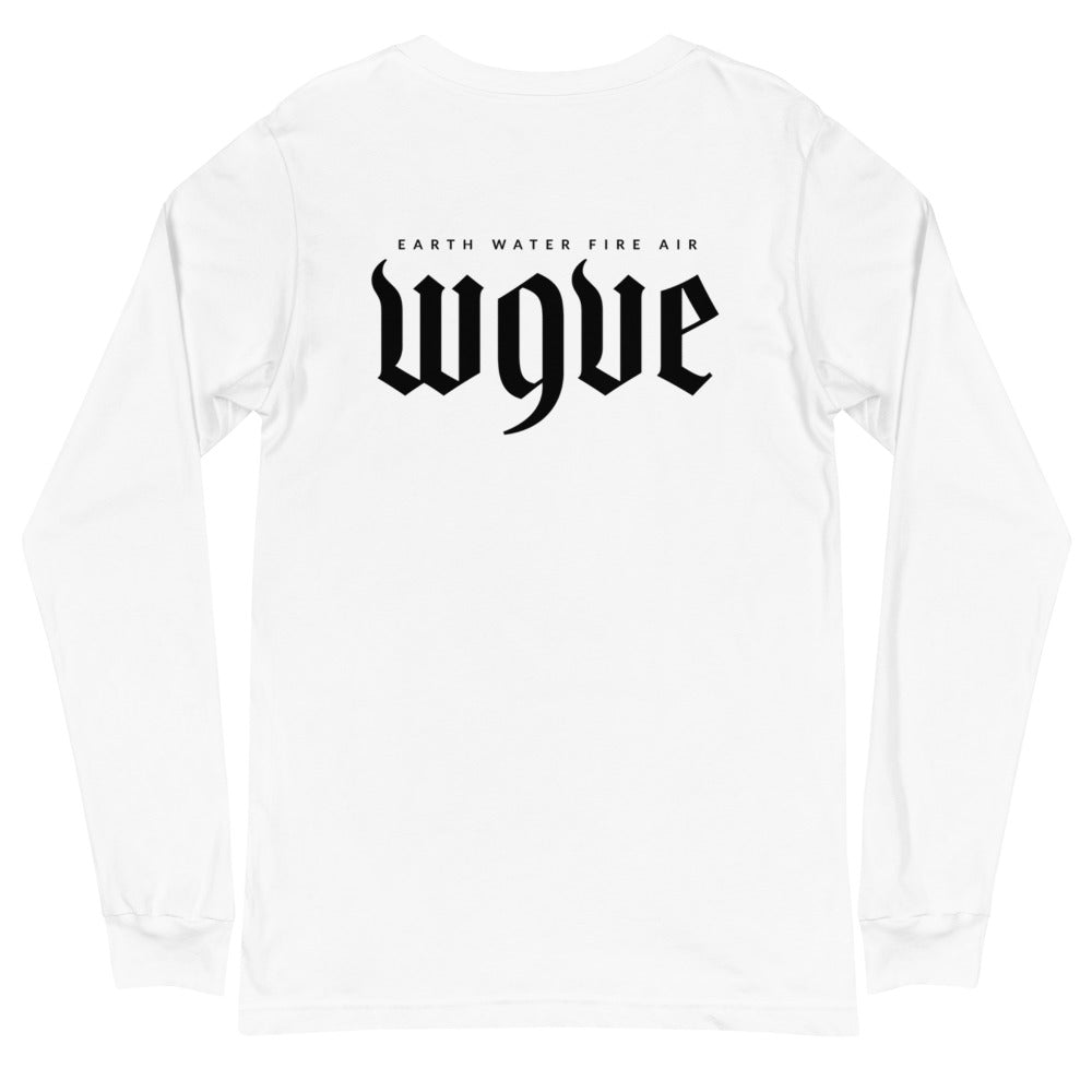 W9VE MALIBU Back T-shirt Unisexe à Manches Longues