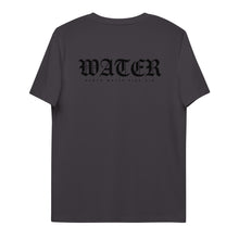 Charger l&#39;image dans la galerie, WATER Back T-shirt unisexe en coton biologique
