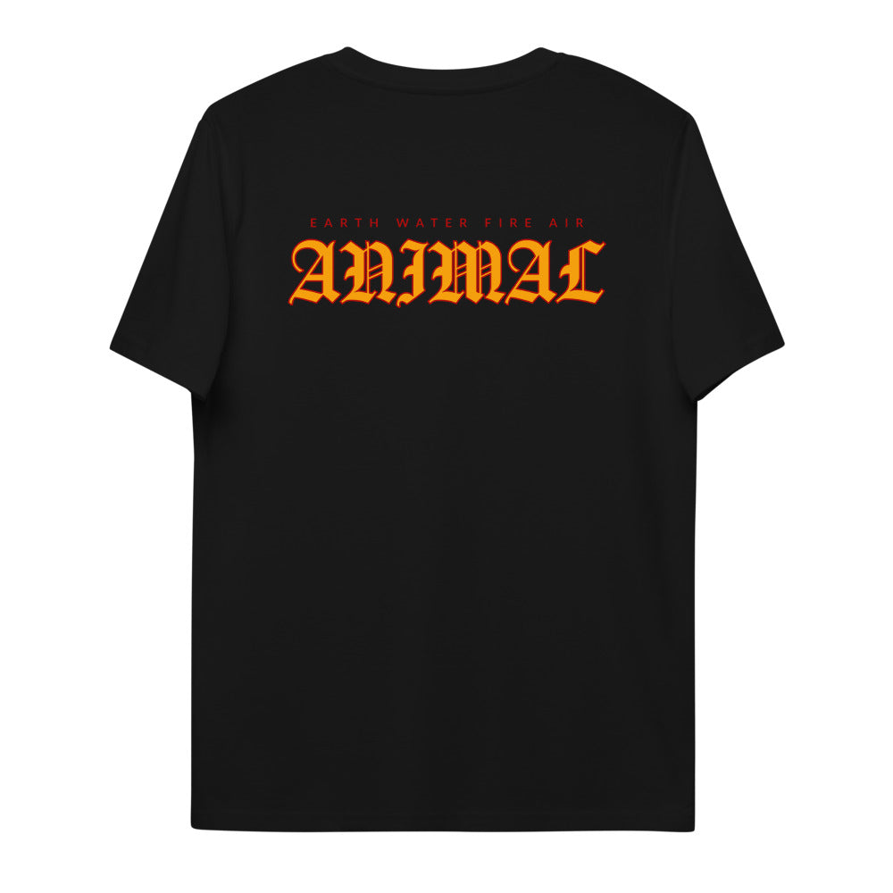 ANIMAL Back T-shirt unisexe en coton biologique