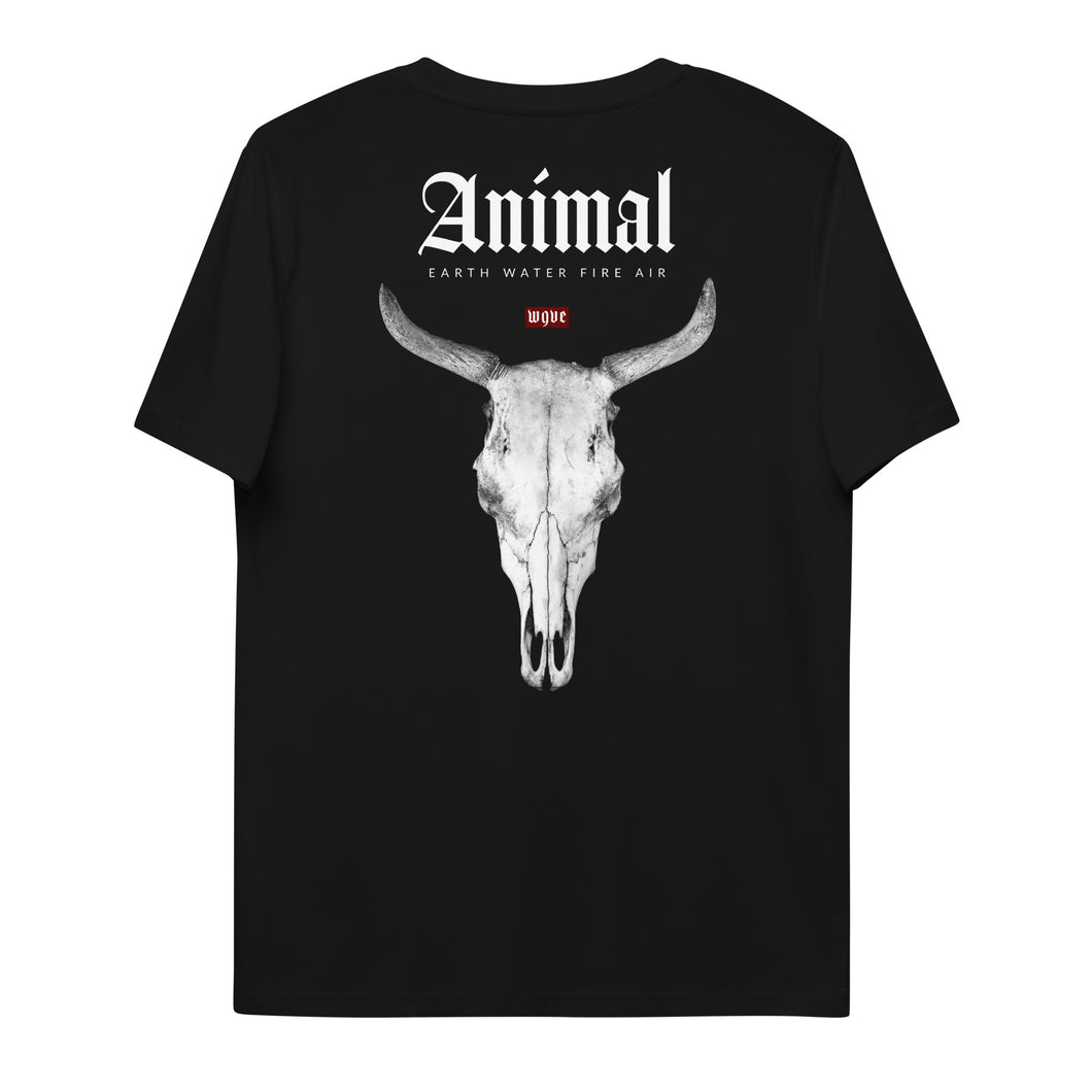 ANIMAL X T-shirt unisexe en coton biologique