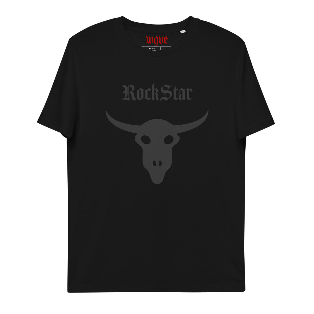 ROCKSTAR T-shirt unisexe en coton biologique