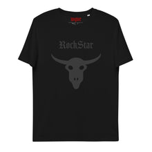 Charger l&#39;image dans la galerie, ROCKSTAR T-shirt unisexe en coton biologique
