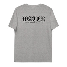 Charger l&#39;image dans la galerie, WATER Back T-shirt unisexe en coton biologique
