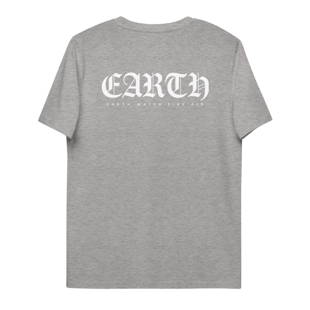 EARTH Back T-shirt unisexe en coton biologique