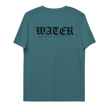 Charger l&#39;image dans la galerie, WATER Back T-shirt unisexe en coton biologique
