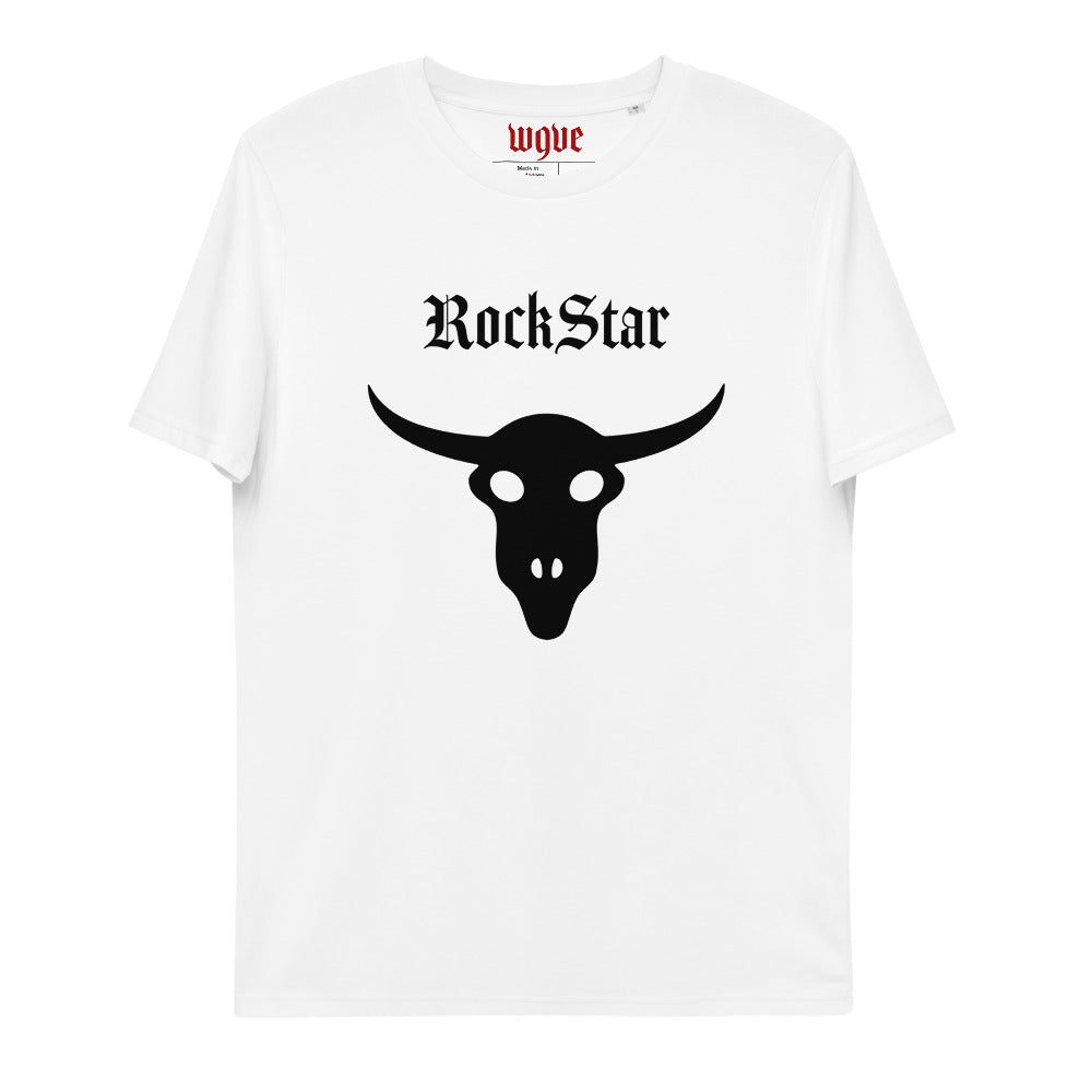 ROCKSTAR T-shirt unisexe en coton biologique