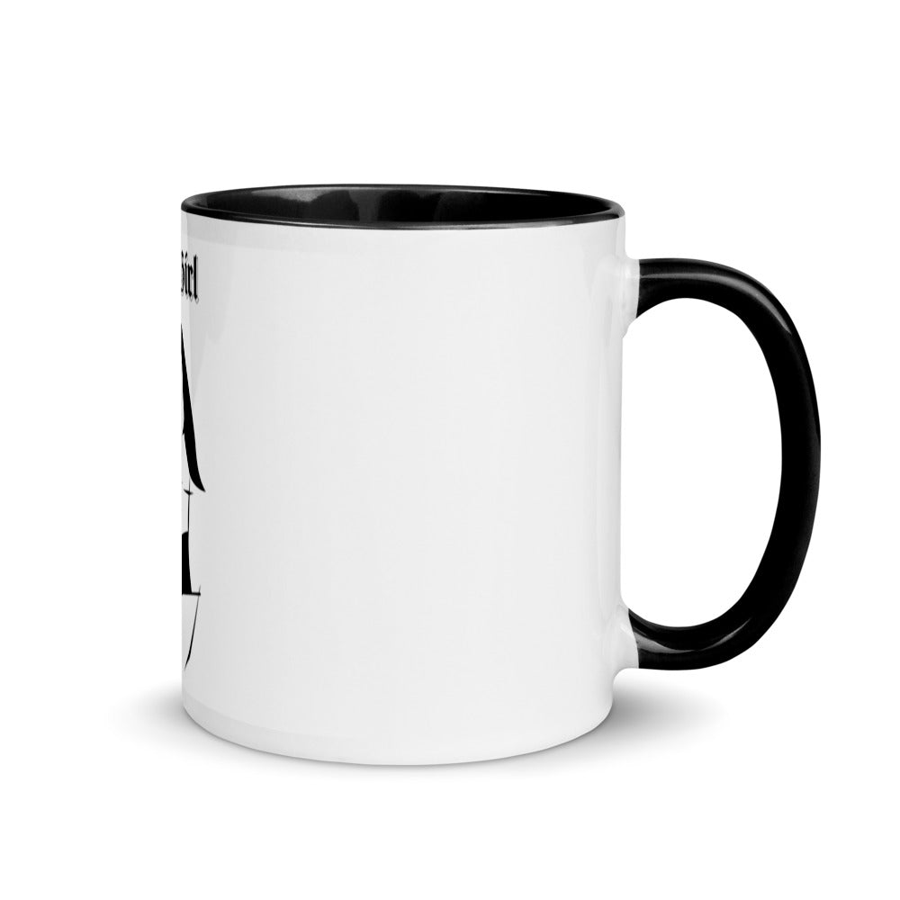 BAD GIRL Mug à Intérieur Coloré